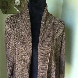 INC open front cardigan